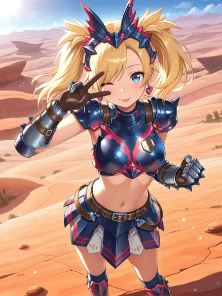 Monster Hunter (XX) - Stonefist Hermitaur Armor (矛砕装備) illusXL