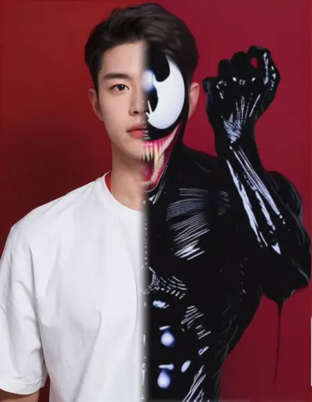 i2v A wan2.1 based venom transformation effect