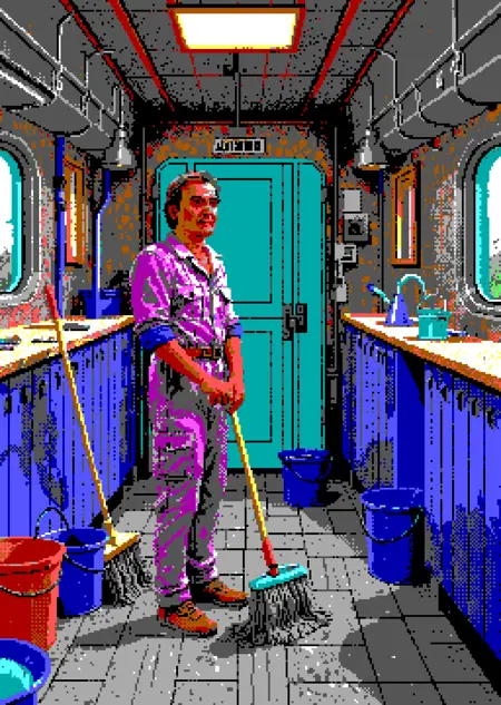 DOS EGA Style