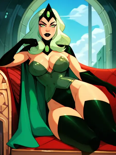 Emerald Empress - Justice League Unlimited - DC Comics PonyXL