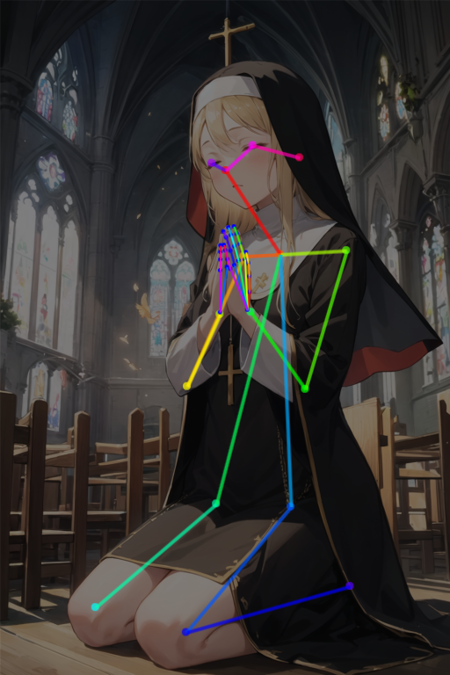[OpenPose] Praying v1.0