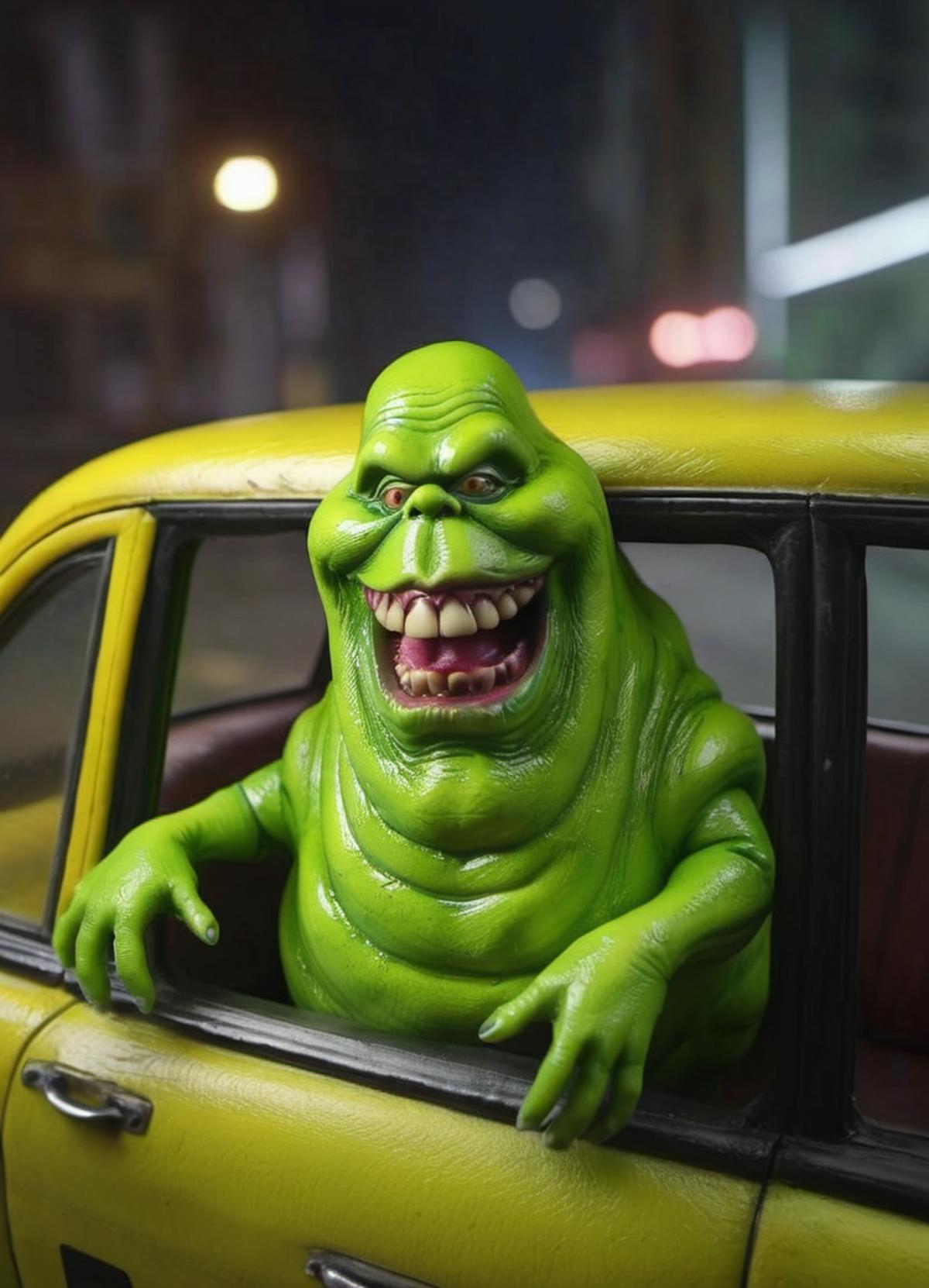 Slimer - Ghostbusters - SDXL image by dbst17