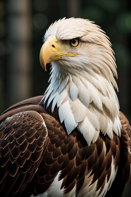 award winning wildlife ,masterpiece, eagle ,in the wild, detailed feathers, (medium long shot:1.4), 35mm film movie still, ultra photorealistic, photorealism,taken with hasselblad H6D 100c, the HCD 24mm lens, hazy mood, cinematic dramatic lighting, cold muted colors, (DOF:1.4), sharp focus, (perfect real extremely details), amazing fine detail, absurdres, hyper realistic lifelike texture, dramatic lighting