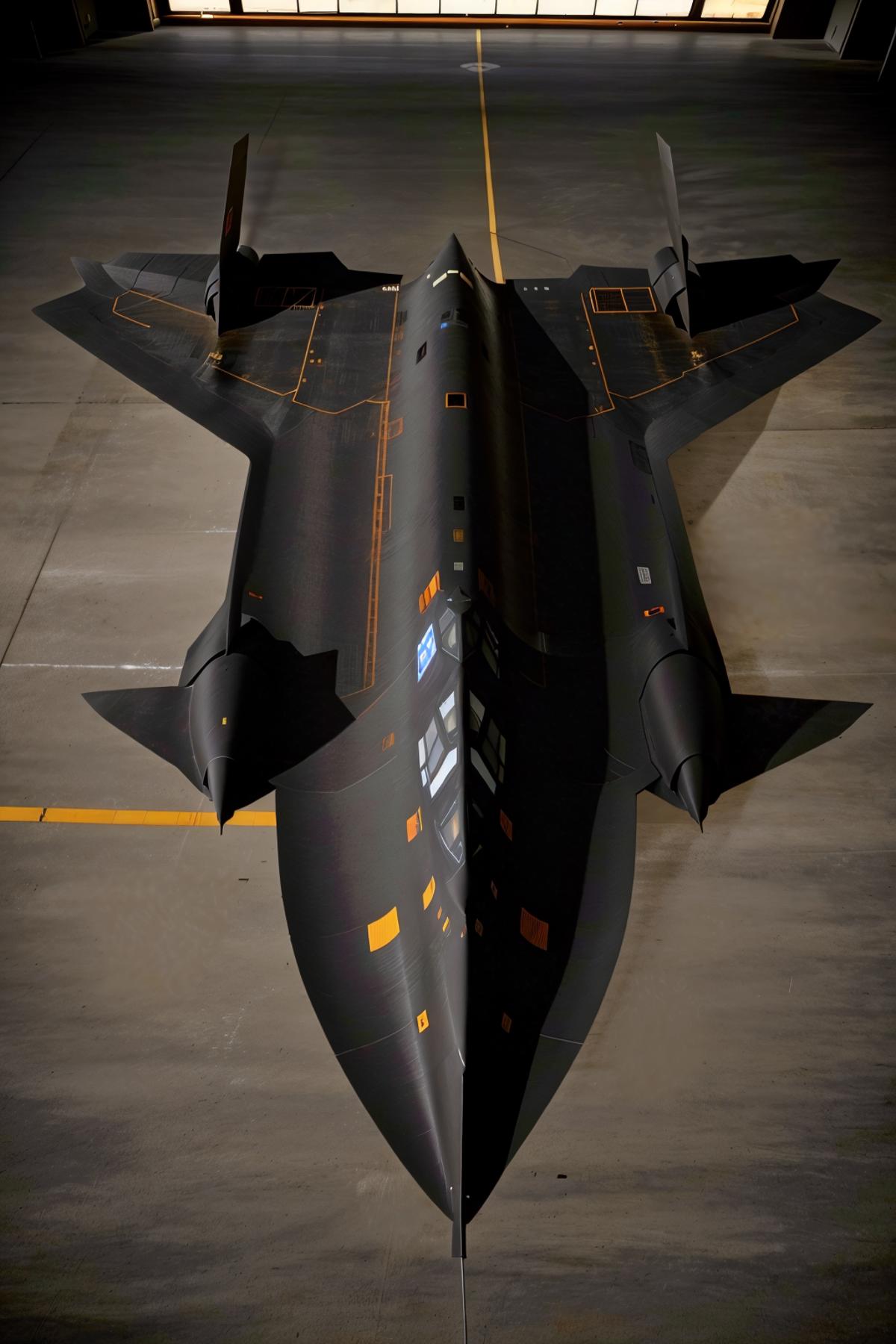 Lockheed sr-71 Blackbird Concept image by DeViLDoNia