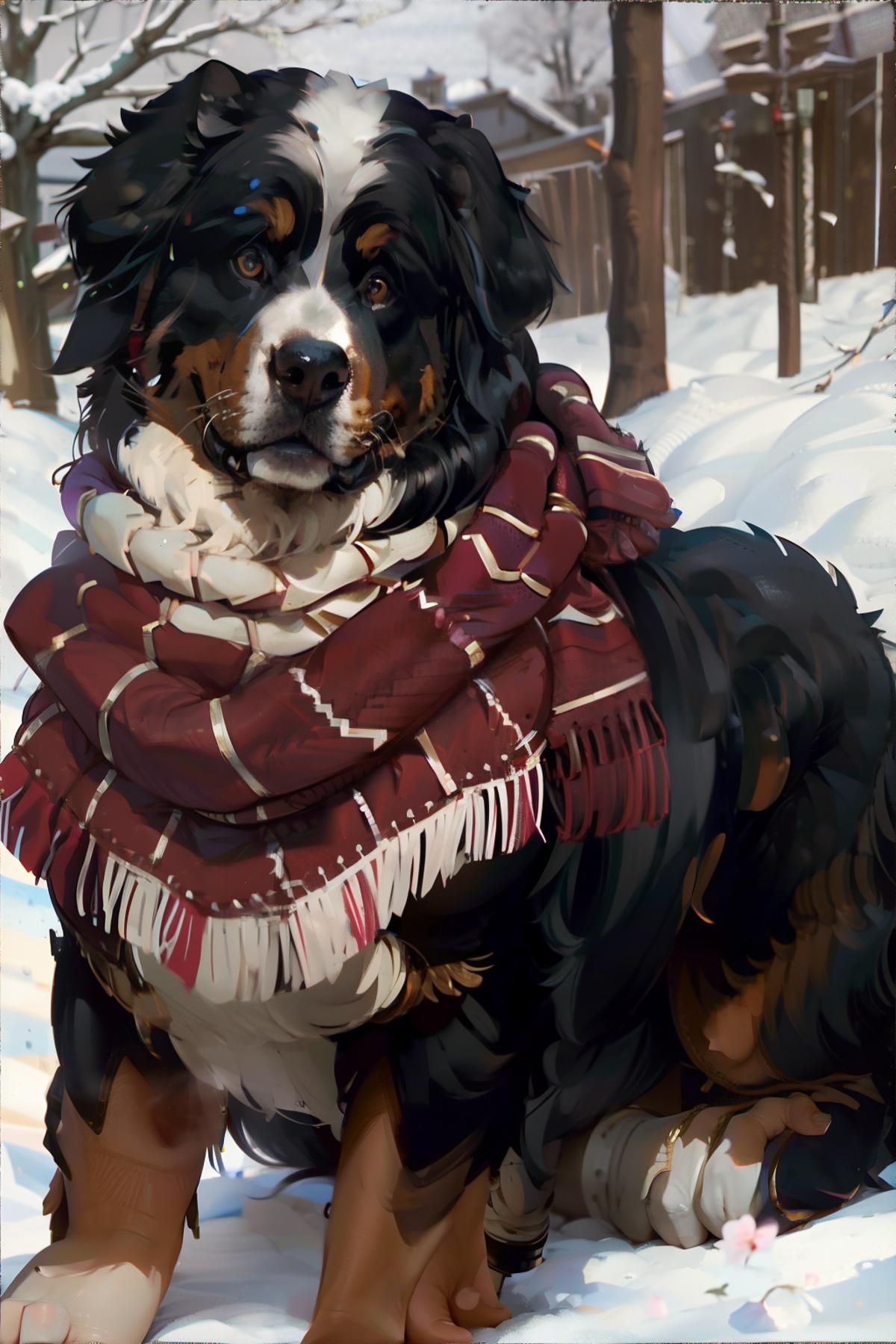 [LoRA] Bernese Mountain Dog image by bzlibby