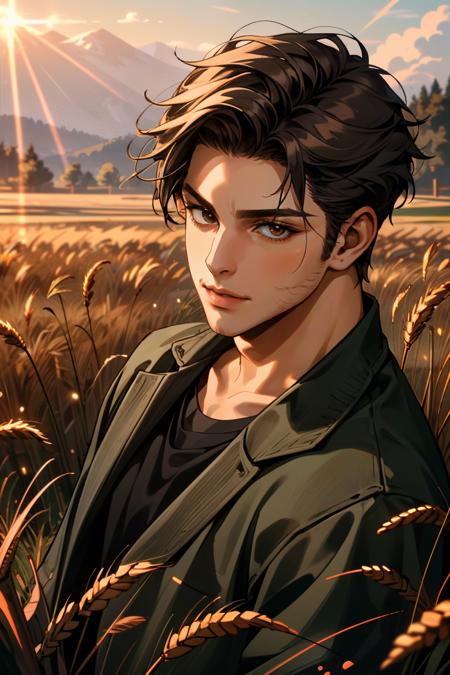 ((ultra detailed, masterpiece, absurdres))
 <lora:QuarryJacob:0.9>
QuarryJacob, 1boy, solo, short hair, brown hair, brown eyes, A bustling, colorful street market in Istanbul