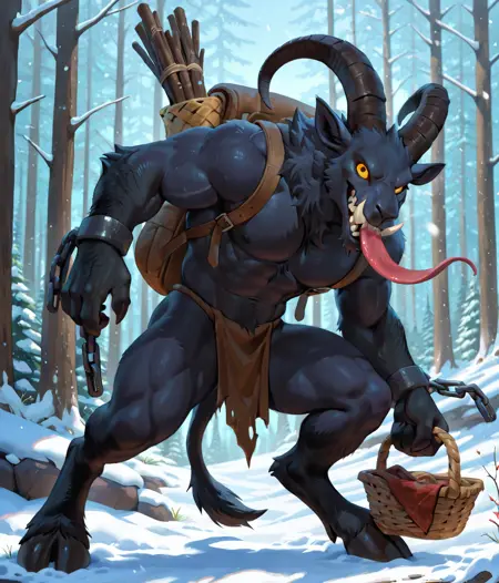 Krampus for [Illustrious|PonyXL]