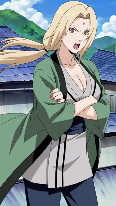 Tsunade Senju | Naruto | illustrious