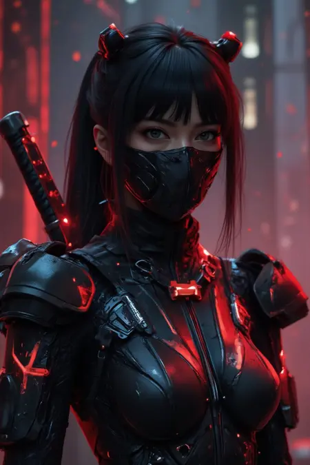 🥷Cyberpunk Ninja|FuturEvoLab