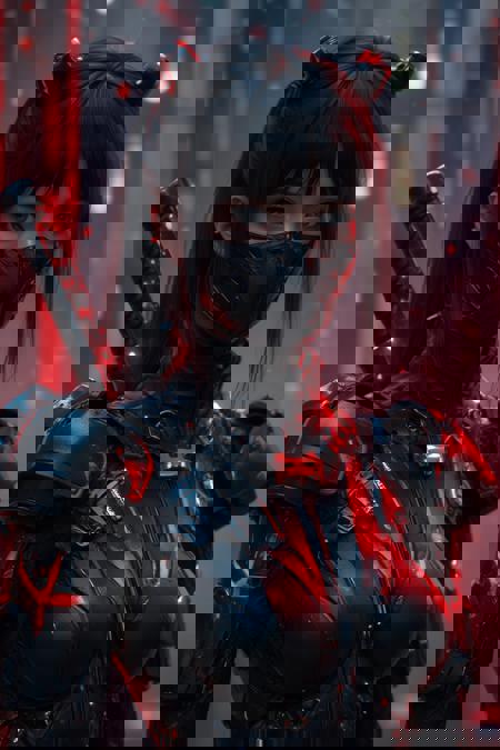 🥷Cyberpunk Ninja｜FuturEvoLab Flux.1｜A01