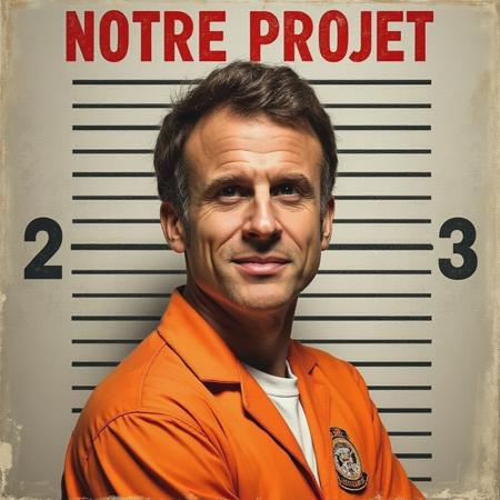 Emmanuel MACRON FLUX DEV LORA v2.1