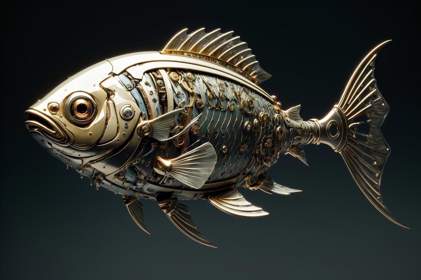 Mechanical fish image by ChaosOrchestrator