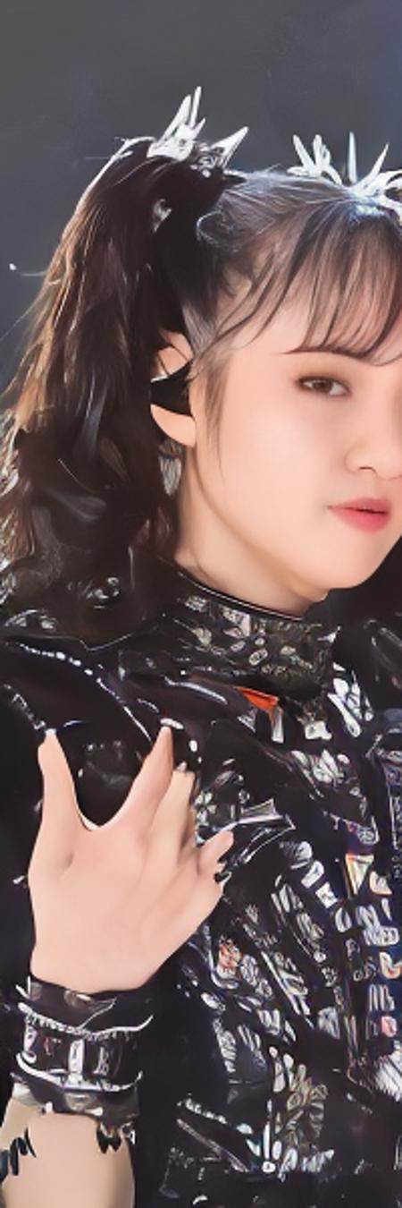 a woman  <lora:Moametal-10:1>