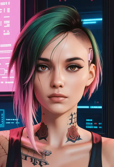 Judy from Cyberpunk 2077 [IllustriousXL]