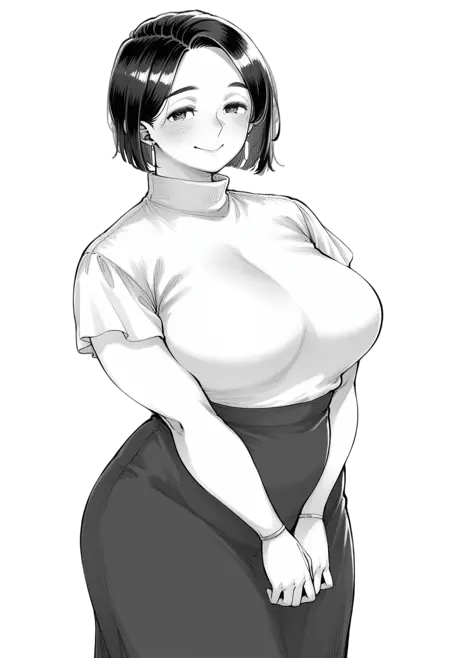 Mayumi - Uwaki Kounin Mayumi-san Seiyoku, Tsuyosugiru Kara Hoka no Otoko to Sex Shite!!