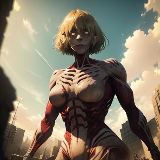 Female Titan - Attack on Titan - Character LORA image by shadeling1972394