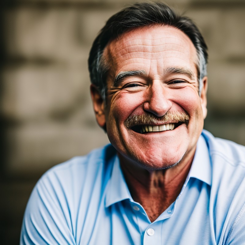 Portrait512 of Happy512 Robin Williams