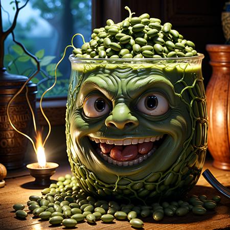 award-winning macro photo, (short depth of field:1.3), hyper realistic, easy neon hues, subsurface scattering, the giant "Beans" is a (softly glowing:1.3) a girl that traveling through dimensions, smile at us (beans tendrils:1.5) he helps himself to navigate to another pantry on the town "Beanstalk", with the help of its translucent master beans, it absorbs more (jack daniels) from the pantry with the mind of happy drunk and hungover, (dappled light:1.2), (movie poster style:1.1), ultra detailed, 8k, uhd, reinterpretation of the story "Jack and the Beanstalk", (award-winning macro photo, (short depth of field:1.2), the (diminutive:1.4) "__vogon_guide/name-beast__" is a {(colorful:{1.1|1.2|1.3|1.4})|(bioluminescent glowing:{1.2|1.3|1.4})} {2$$ and $$__vogon_guide/guide-adj-exo__} {abomination|beast|creature|life form|organism|species} {0.3::|0.1::(with tiny black eyes:1.2)|0.1::(with large expressive eyes:1.2)|0.1::(with reflective eyes:1.2)|0.1::(with large multifaceted eyes:1.2)} that dwells in the {__vogon_guide/gibberish-adj__|verdant} canopies and __vogon_guide/gibberish-adj__ __vogon_guide/gibberish-nouns__ of the exotic alien world "__vogon_guide/name-planet__", where they harvest __vogon_guide/gibberish-adj__ {seeds|spores|__vogon_guide/gibberish-nouns__} and (floating particles:{1.1|1.2|1.3}) for sustenance, (dappled light:{1.1|1.2}), {1-2$$, $$chiaroscuro|front lighting|rim lighting}, {2-4$$ and $$__vogon_guide/guide-color__}:1.24), face details, award-winning macro photo, (short depth of field:1.3), hyper realistic, easy neon hues, subsurface scattering, the giant "Beans" is a (softly glowing:1.3) a girl that traveling through dimensions, smile at us (beans tendrils:1.5) he helps himself to navigate to another pantry on the town "Beanstalk", with the help of its translucent master beans, it absorbs more (jack daniels) from the pantry with the mind of happy drunk and hungover, (dappled light:1.2), (movie poster style:1.1), ultra detailed, 8k, uhd, reinterpretation of the story "Jack and the Beanstalk", (award-winning macro photo, (short depth of field:1.2), the (diminutive:1.4) "__vogon_guide/name-beast__" is a {(colorful:{1.1|1.2|1.3|1.4})|(bioluminescent glowing:{1.2|1.3|1.4})} {2$$ and $$__vogon_guide/guide-adj-exo__} {abomination|beast|creature|life form|organism|species} {0.3::|0.1::(with tiny black eyes:1.2)|0.1::(with large expressive eyes:1.2)|0.1::(with reflective eyes:1.2)|0.1::(with large multifaceted eyes:1.2)} that dwells in the {__vogon_guide/gibberish-adj__|verdant} canopies and __vogon_guide/gibberish-adj__ __vogon_guide/gibberish-nouns__ of the exotic alien world "__vogon_guide/name-planet__", where they harvest __vogon_guide/gibberish-adj__ {seeds|spores|__vogon_guide/gibberish-nouns__} and (floating particles:{1.1|1.2|1.3}) for sustenance, (dappled light:{1.1|1.2}), {1-2$$, $$chiaroscuro|front lighting|rim lighting}, {2-4$$ and $$__vogon_guide/guide-color__}:1.24), face details, beautiful, cinematic, highly coherent, dramatic, intricate, magical atmosphere, surreal, sharp focus, epic, ambient, advanced, very cool, fantastic, thought original, awarded, extremely creative, best scientific, artistic, romantic, inspirational, gorgeous, perfect, stunning, futuristic
