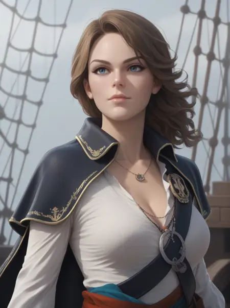 Pirate Lady [Skull & Bones] PonyXL