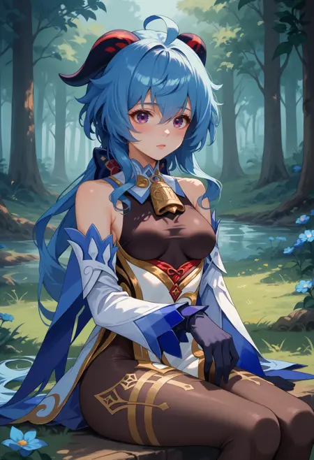 Ganyu (genshin impact) PONY