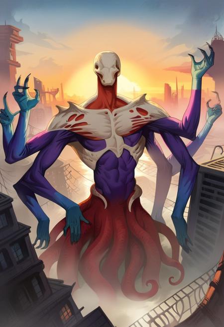 Eldrazi concept/characters MtG illustrious + pony V1