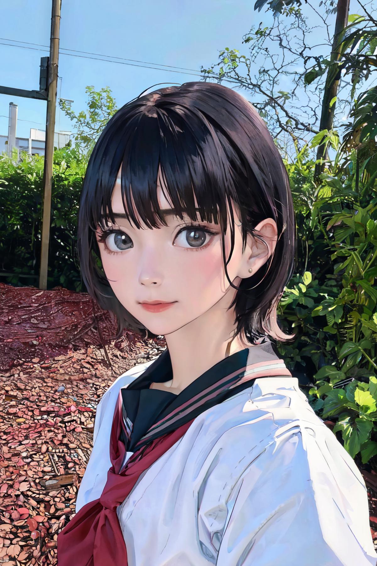 AI model image by kokurine