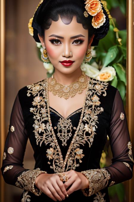 java wedding woman