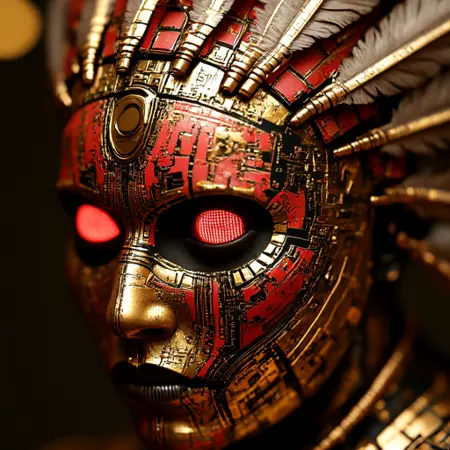Electric Native American Indian Tribal