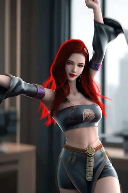 龙蛇演义 - 张彤舞剑服 - Pony & IL