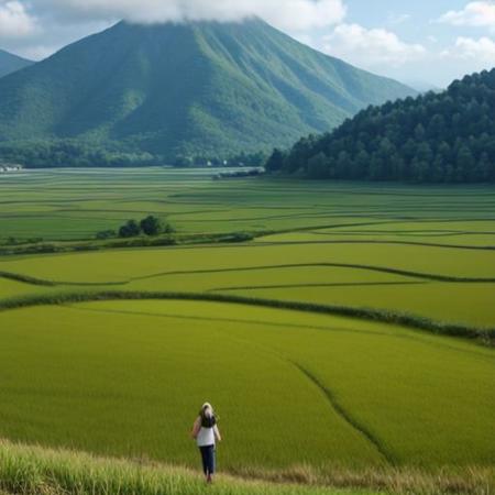 landscape, rice terrace