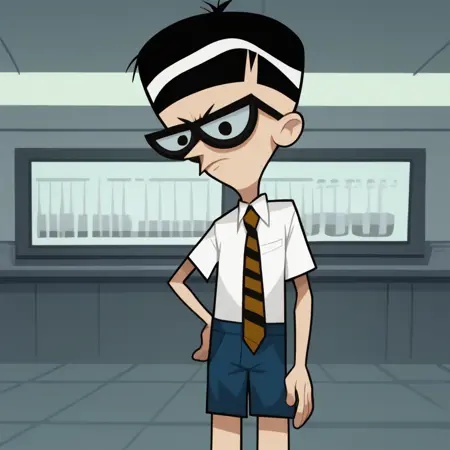 Mandark [ Dexter's Laboratory ] by Leaf