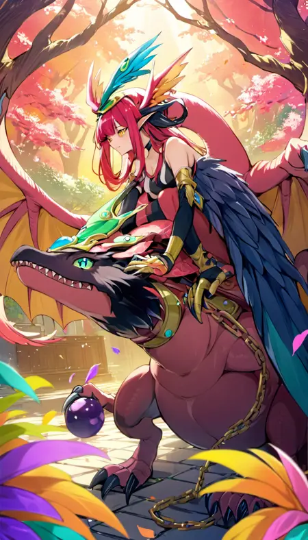 Harpie's Pet Dragon [Yu-Gi-Oh!] LoRA XL