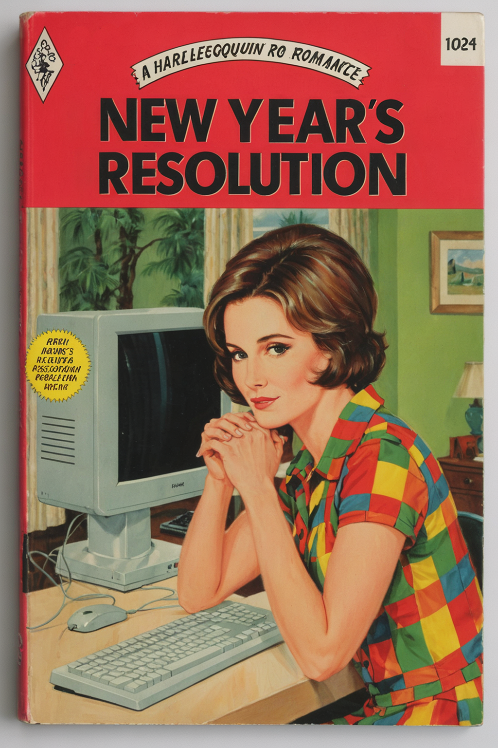 book_cover_of_a_harlequin_romance_novel_called__new_year_s_resolution___depicting_a_woman_hugging_a_giant_computer_screen_monitor_-_100x100_200x200_300x300_400x400_500x500_600x600_700x70_587090409.png