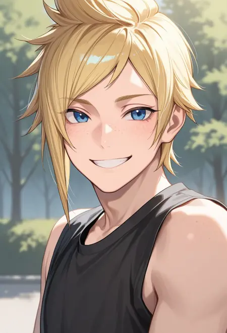 Prompto Argentum - Final Fantasy XV - Pony + Illustrious