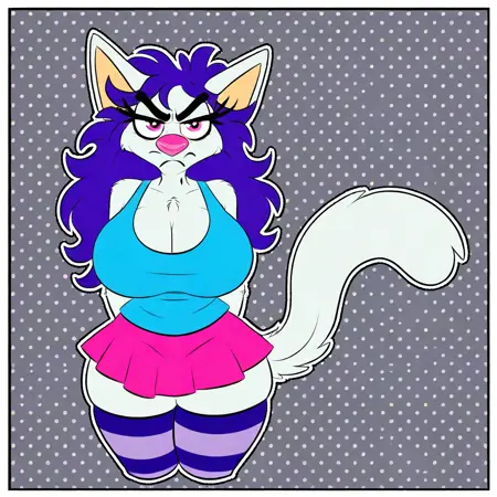 E621 Pool #21799 (fidget the fox telegram stickers) Style [Illustrious-XL]