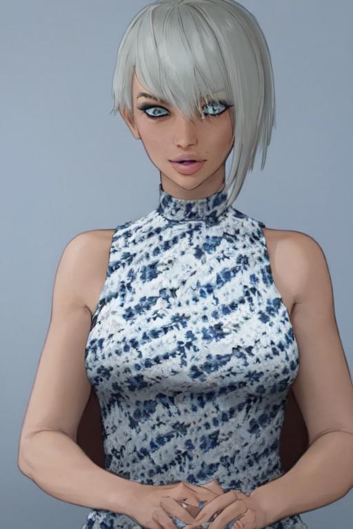 AI model image by millora