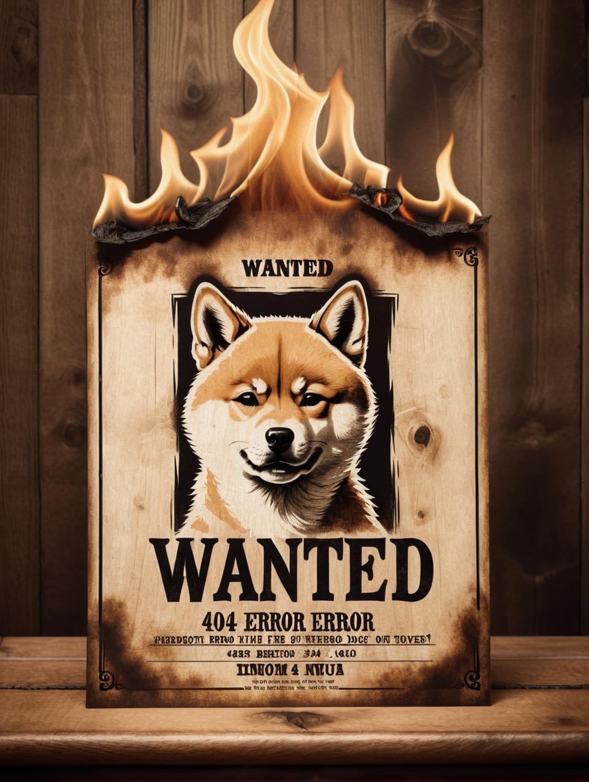 "Wanted" Sign for a 404 Error: A Creative and Humorous Approach