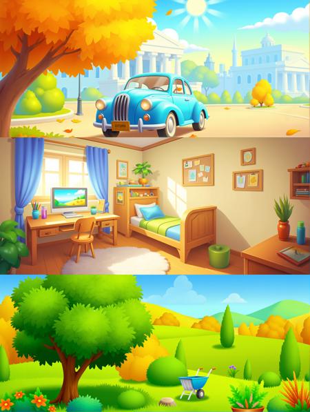 gmic scene_F.1 Cartoon Scene Design II 已经下架