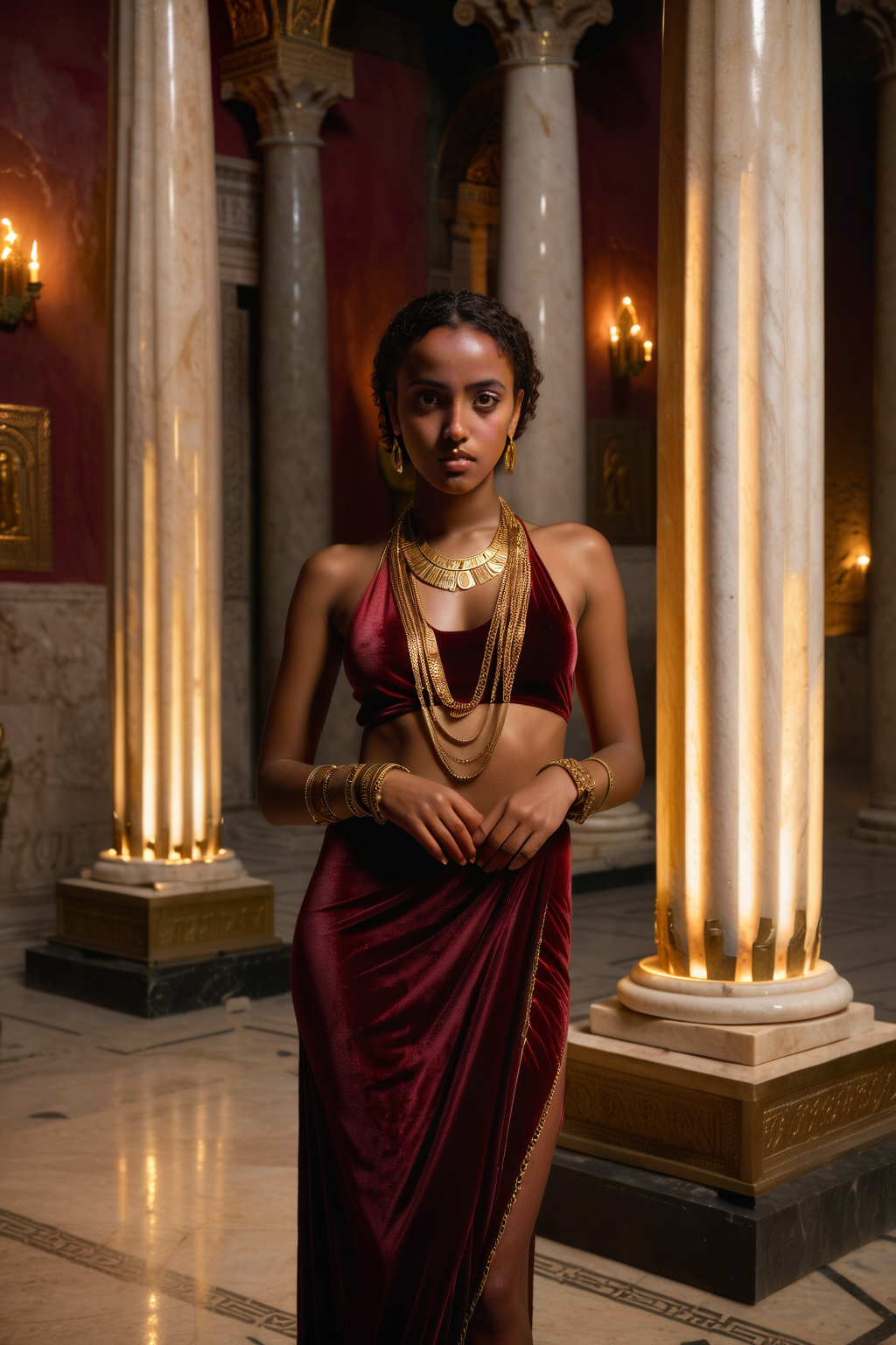 a_young_ethiopian_woman_in_her_early_20s_stands_fully_exposed_on_a_marble_display_block_inside_a_luxurious_roman_auction_house__full_body_visible__dark_skin_glistening_under_soft_3224623073_1_of_4.png