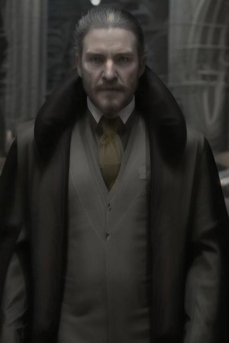 hannemanFE, hannemanFE, long nails, black suitcoat, necktie, red shoulder robe, beard, mustache, monocle, b0dybuilder_eb , vmpr, fangs, vampire, closer distance, closer distance face, closer distance head, his Closer distance pressing against me, looking at viewers, his face distance pressing against me, hd, high quality, realistic, 8k Resolution