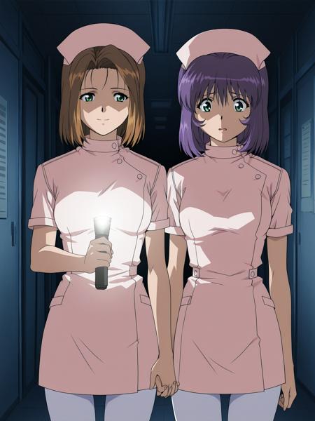 Night Shift Nurses 夜勤病棟 x Ghost Stories 学校の怪談 (Illustrious) / Characters and Style illustrious