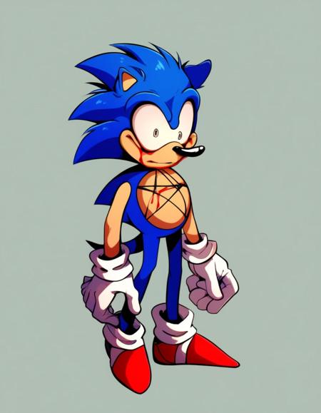 Satanos (Friday Night Funkin/FNF Vs Sonic.exe/Parallax) Pony V1