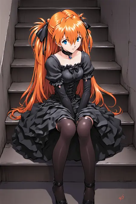 [Flux] Sadamoto Yoshiyuki/贞本义行 《EVANGELION》/《EVA》/《新世纪福音战士》 Ayanami Rei, Souryuu Asuka Langley- Artist Style