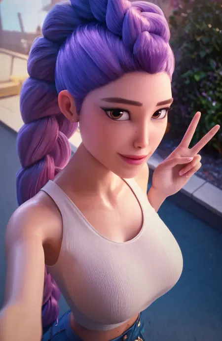 KPop Demon Hunters - Rumi