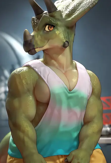 Triceratops from Glamor Hole (V-REX)