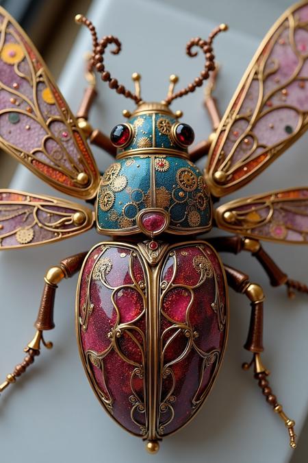 DR_Steampunk Style_Insect Sculpture Generation v1.0