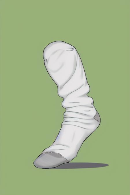 ultra detailed, simple background, white socks, <lora:test:0.8>,