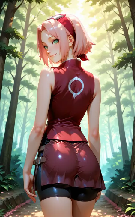 illustrious Sakura Haruno