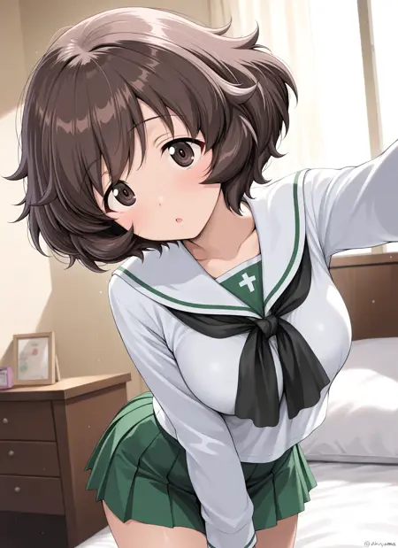 Akiyama Yukari (Girls Und Panzer) (Illustrious XL)