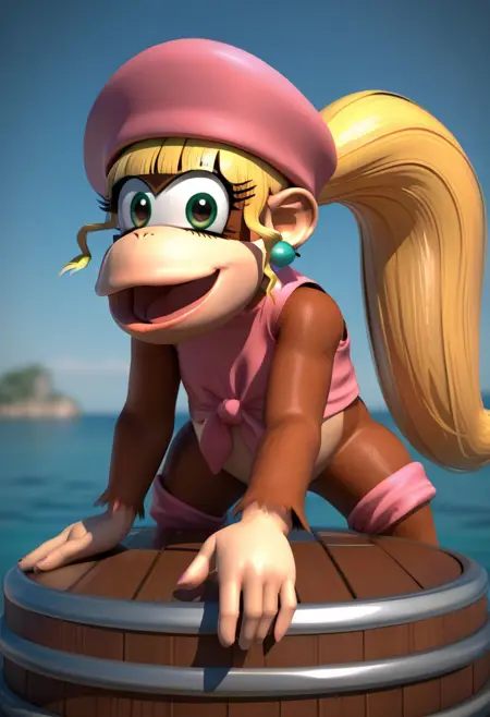 Dixie Kong ( Rare ) for Pony